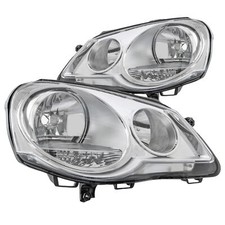 Halogen Scheinwerfer Set für VW POLO 9N_ Bj. 10.01-11.09 H7/H1 mit Motor 1328881