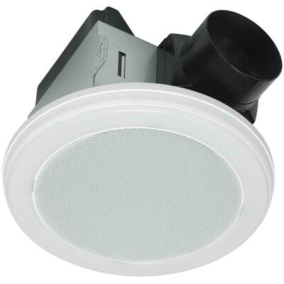 Homewerks Worldwide 80 CFM Bluetooth Speaker Exhaust Bath Fan LED Light  820633942566|