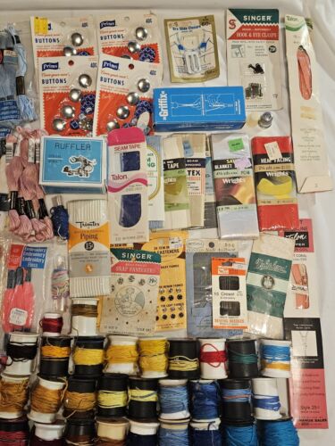 Vintage Lot Wilson Weave Box Full American Thread Star Six Embroidery Floss Sew - Picture 6 of 14