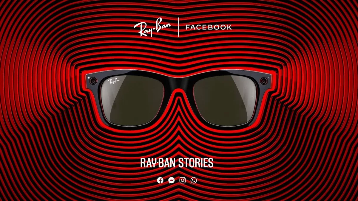 RAY-BAN STORIES * Facebook Smart Glasses WayFarer Sunglasses