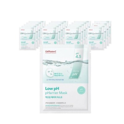 Cell Fusion C Low pH pHarrier Mask*20sheets Intensive weak acid care K-Beauty