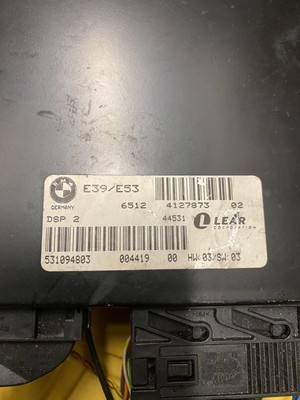 2005 BMW X5 Lear Rear Amplifier Amp DSP 65126940977 531094804 for  