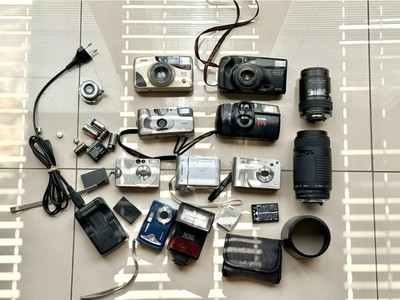  ️ Kamerasammlung Konvolut   analog & digital   Canon, Kodak, Yashica, HP u.a.