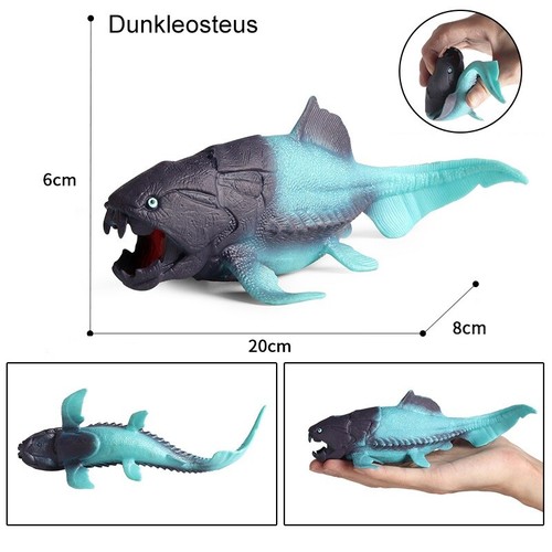 Small Simulation Sea Animal Figures Relaxing Toys Realistic Fish Crabs Kids Toy - Photo 11/19