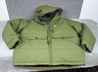 Women's Montana Puffer Jacket - Sherpa Lined Sz Large 0J5457-W Green VG+