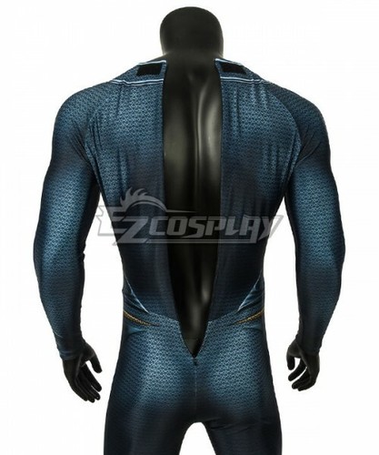 DC Superman Man of Steel Kal-El Clark Kent Zentai Overall Cosplay Kostüm - Bild 8 von 11