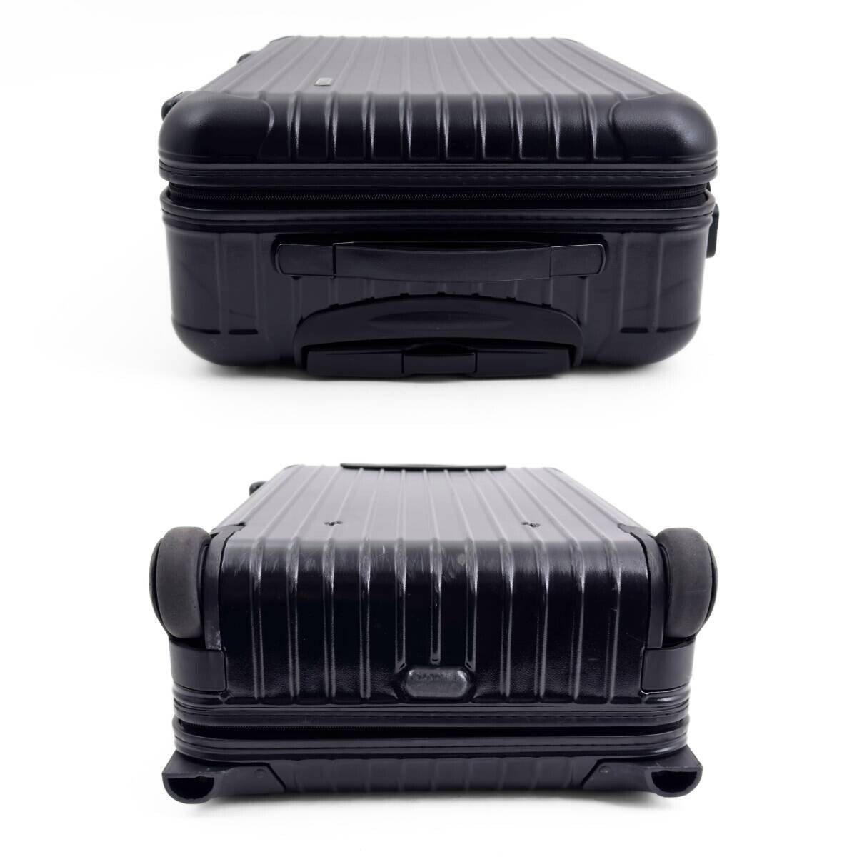 Rimowa Salsa 35L Matte Black 2-wheels Carry Case Suitcase