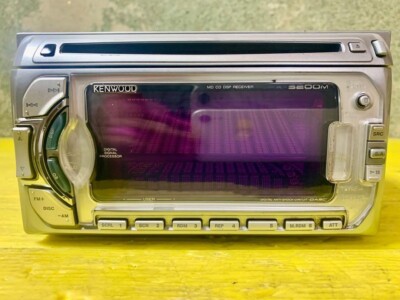 KENWOOD DPX-5200M CD MDレシーバー KENWOOD DPX-5200M CD/MD Receiver Digital processor Silver