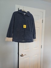Boston Traders Women's Sherpa Lined Corduroy Overshirt ,  Sizes SM AND XS NEW
