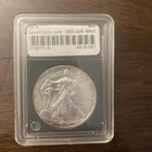 2014 Silver Eagle $ BU "Coast coin" Slight Toning