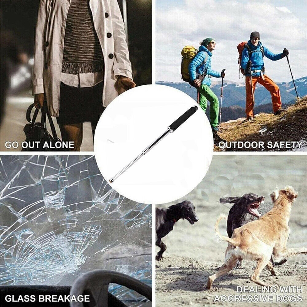 65cm Highest Grade Foldable Pointer Stick, Safety Hiking Stick with Nylon Bag US