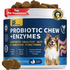 Probiotic Supplement for Dogs - Digestive Health, Immune Support, Allergy Relief