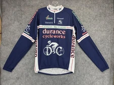 Giordana Durance Cycleworks Cycling Jersey Mens Large Long Sleeve Made Italy