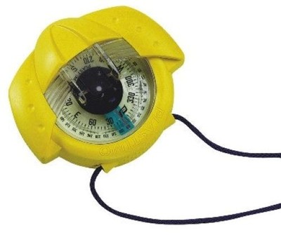 Plastimo Iris 50 Handpeilkompass Bootskompass gelb, Peilkompass