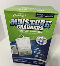 Concrobium 378488 Moisture Grabbers Moisture Absorber 3 Packs Per Box Unscented