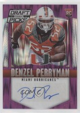 2015 Panini Prizm Collegiate Draft Picks /99 Denzel Perryman #173 Rookie Auto RC