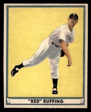 1941 Play Ball Baseball #20 Red Ruffing EX *e1 (trimmed)