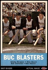 1963 Topps #18 Roberto Clemente Buc Blasters Pirates HALL-OF-FAME 6.5 - EX/MT+