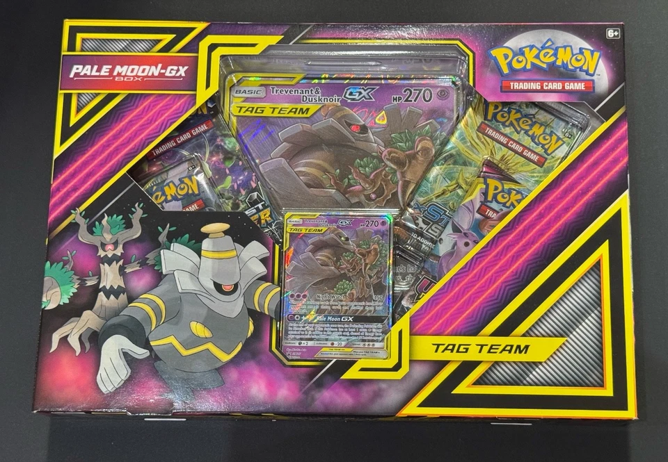 Pokémon TCG Pale Moon GX Tag Team Box Unified Minds Booster Packs New & Sealed