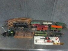 Vintage Lionel 027 Train Set 244 Engine Cars Untested