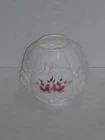 VINTAGE GONE WITH THE WIND MILK GLASS OIL KEROSENE LION HEAD LAMP GLOBE PLZ READ