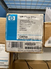 HP Clear Film Inkjet Printable Media - 24 Inches x 75 Feet C3876A