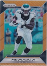 2016 Panini Prizm Orange Prizm SP 174 /299 Nelson Agholor #87 Eagles