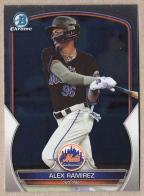 Alex Ramirez 2023 Bowman Draft Baseball Chrome #BDC-17 New York Mets
