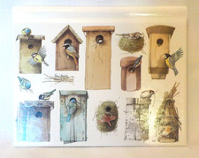 MARJOLEIN BASTIN Bird Birdhouses1994 HALLMARK 4"x6" Snapshots 24 Pg Photo Album