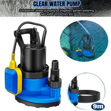 Submersible Water Pump 800W Electric for Clean or Dirty Water with Float Switch