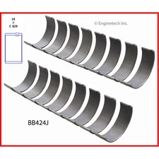 Enginetech BB424J Std Connecting Rod Bearings Set for Ford IHC 6.9L 420 7.3L 445