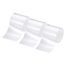 3 Roll Clear Edge Protector Strip, 2 in x 3.3 ft Table Edge Protector