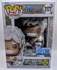 Funko Pop! One Piece Luffy Gear Five (Glow) GameStop Excl #2177 + Protector