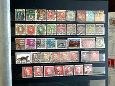 Danimarca e Groenlandia collezione francobolli iniziata molto inizio Danimarca affrancatura.