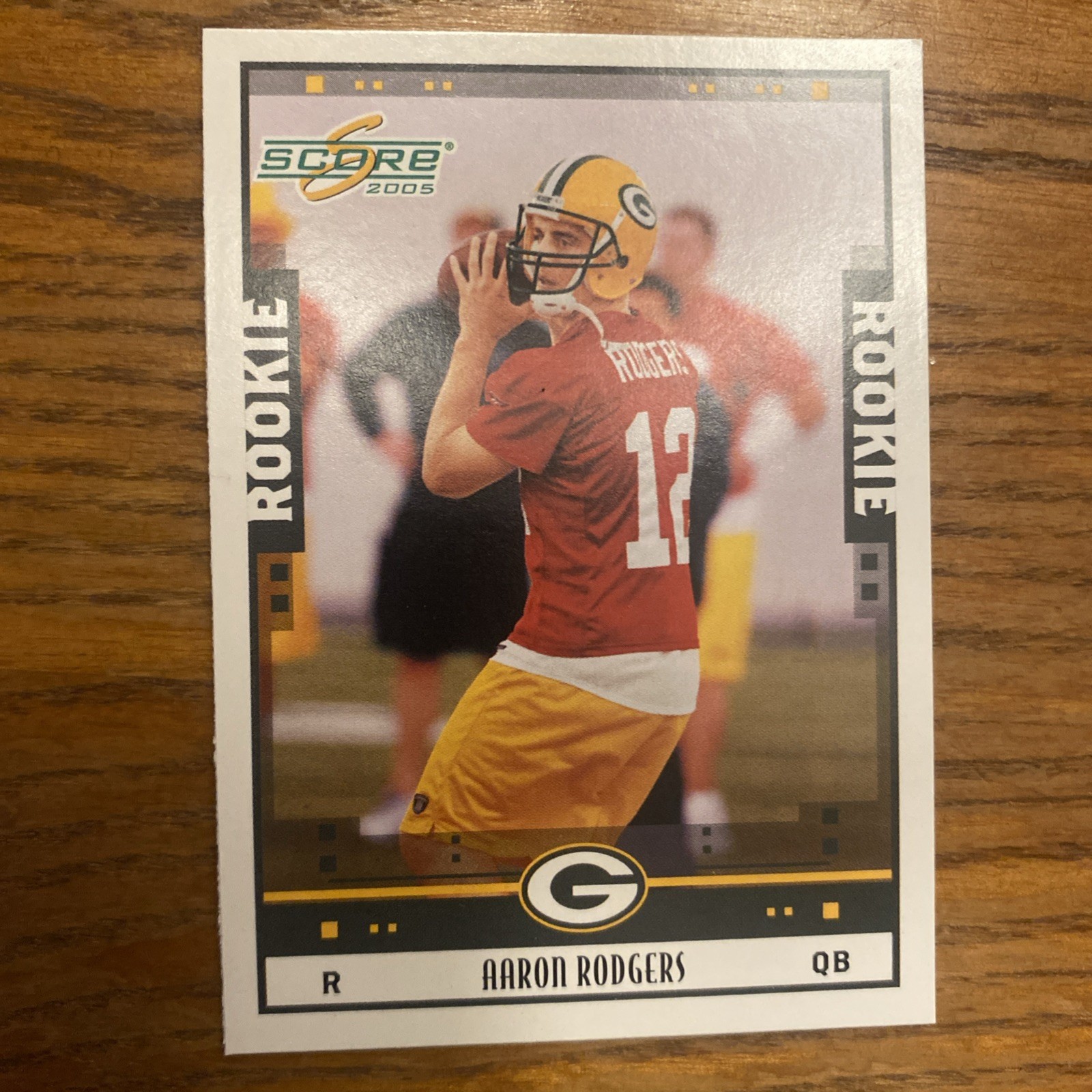 2005 Score #352 Aaron Rodgers