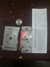 Solid State Motor Speed Control Model KBWC-15K 5.0 Amps 120 Vac