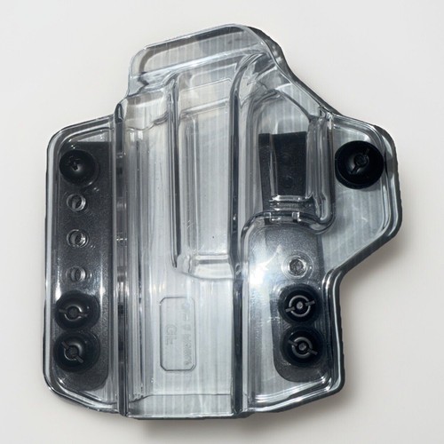 IWB/OWB transparentes Polymer Pistolenholster passend für Glock17/19 G43 P365 S&W MPS Taurus G2C - Bild 2 von 3