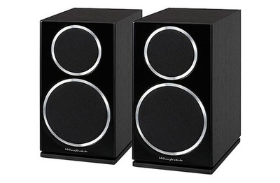 Wharfedale Diamond 220 Black Bookshelf Speakers Pair - Clear Sound