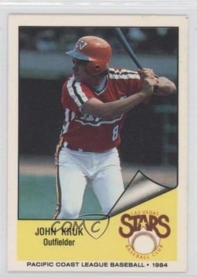 1984 Cramer Pacific Coast League John Kruk #250 0d9