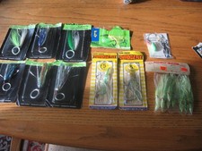 salmon trolling flies, squids, more baits and bait decorative tape