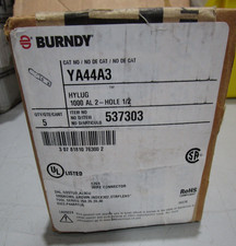 Burndy YA44A3 1000Mcm 2-Hole 1/2 Lug, LOT of ...