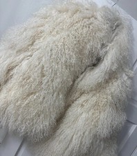 Mongolian Fur Coat Size 14
