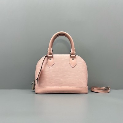 Louis Vuitton Pre-Owned Authentic Satchel Pink Shell Free Tracked Shipping