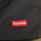 RARE Supreme Nylon Water Short Men’s Swim Shorts Navy S Logo Elastic Waist SS18 — photo 6