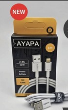 12W TPE 8PIN 2.4A USB CABLE 1M POWER AND DATA TPE CABLE