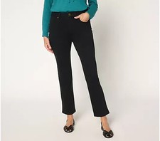 Belle by Kim Gravel Regular Flexibelle Curvy Pocket Jean Black Reg 12 A655301