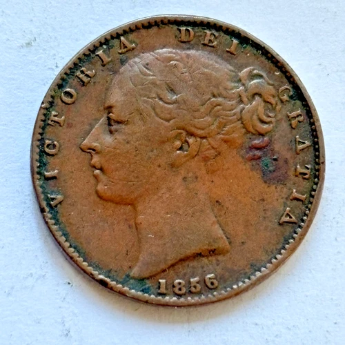 1856 Victoria Farthing — photo from the most recent tracked eBay sale