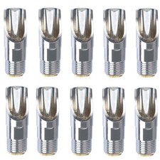 10Pack Pig Nipple Waterer, Hog Nipple Waterer, 1/2" NPT Stainless Steel Autom...