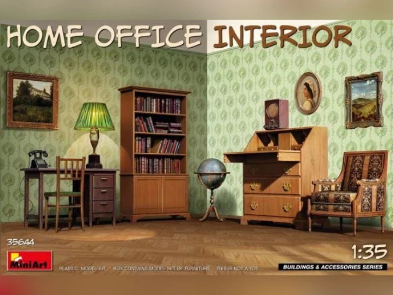 MINIART Mobilier de bureau années 30-40 - échelle 1/35 - MINIART 35644
