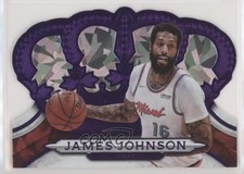 2018-19 Panini Crown Royale Purple Crystal 21/25 James Johnson #172 u6m